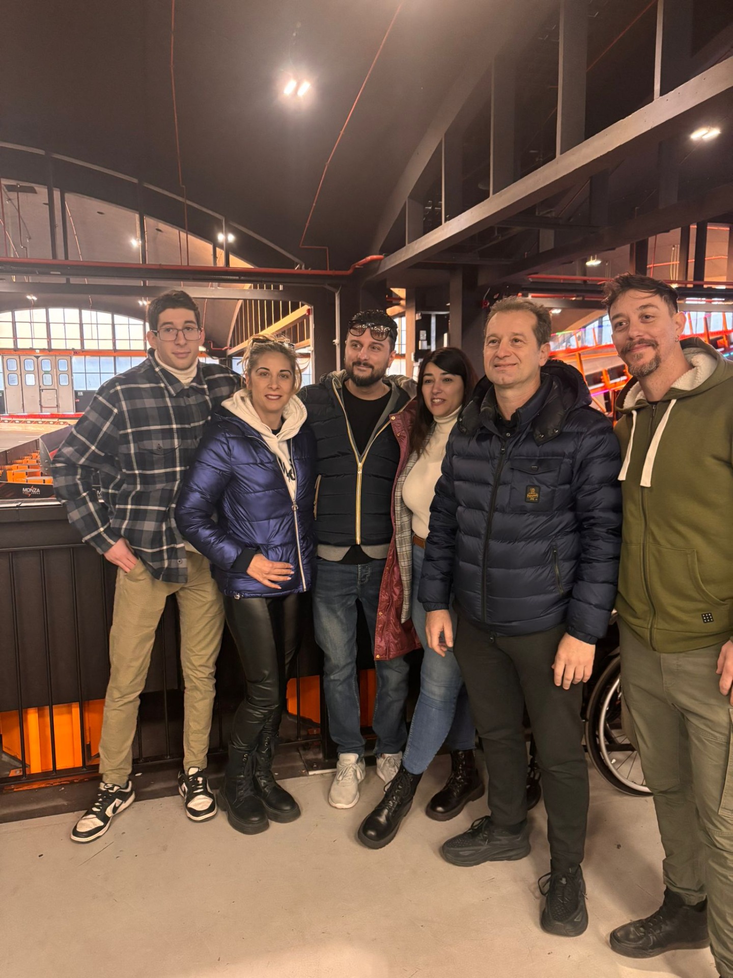 L'ex pilota Jarno Trulli e il Team Spazio Sm!le