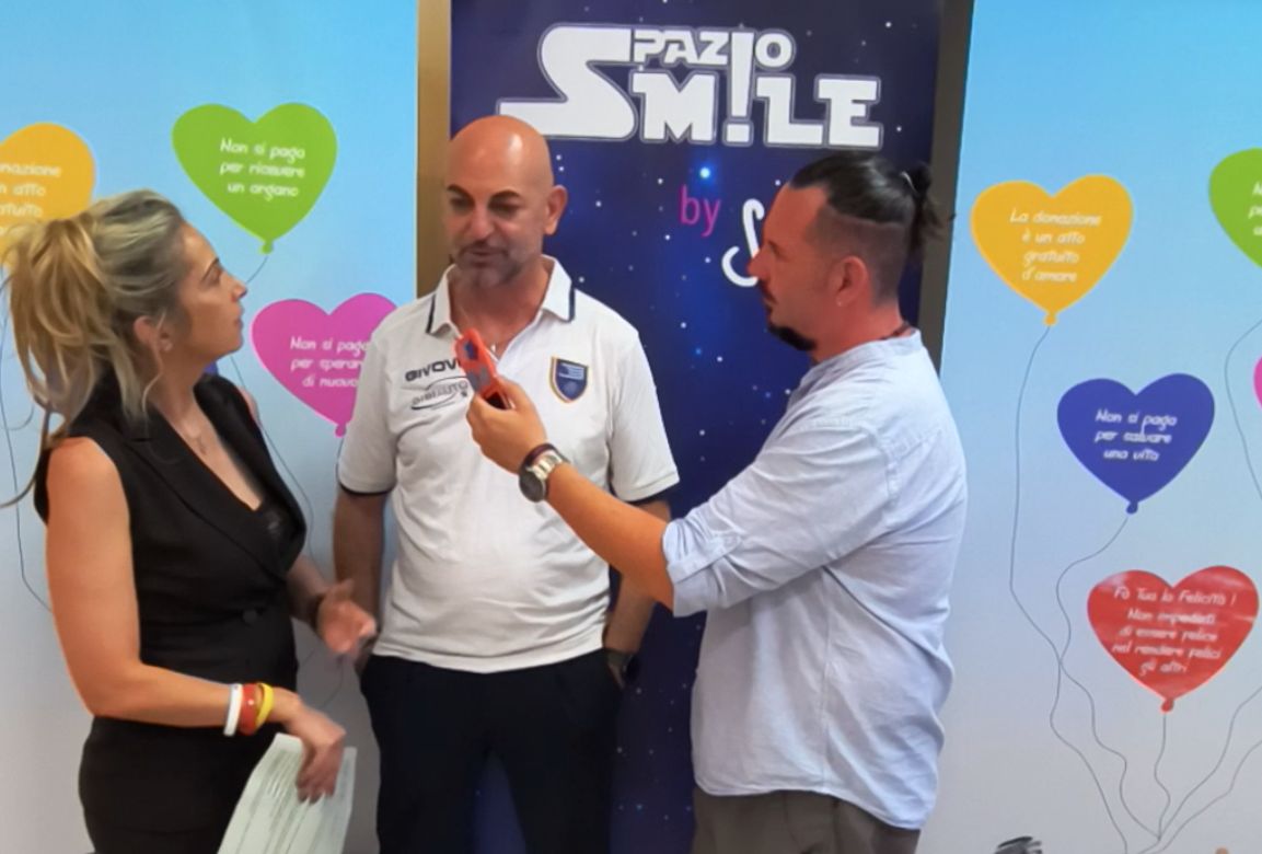 al centro FILIPPO CANNIZZARO NAZIONALE CALCIO TRAPIANTATI